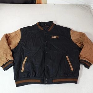 VINTAGE ESPN VARSITY JACKET XXL.